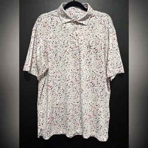 Rhoback USA Splatter Golf Polo Shirt